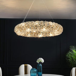 Iissabelle Flower Crystal Chandelier