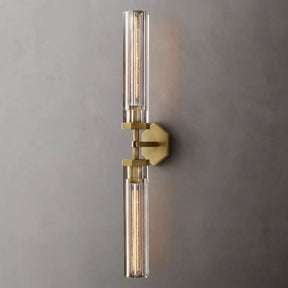 Lambe Hexagonal Grand Linear Wall Sconce 31"W