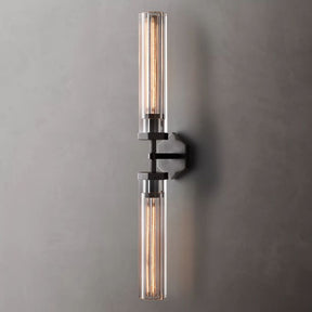 Lambe Hexagonal Grand Linear Wall Sconce 31"W