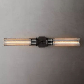 Lambe Hexagonal Grand Linear Wall Sconce 31"W