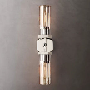 Lambe Hexagonal Linear Wall Sconce 19½"W