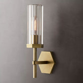 Lambe Hexagonal Wall Sconce 14¼"H