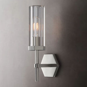 Lambe Hexagonal Wall Sconce 14¼"H