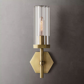 Lambe Hexagonal Wall Sconce 14¼"H