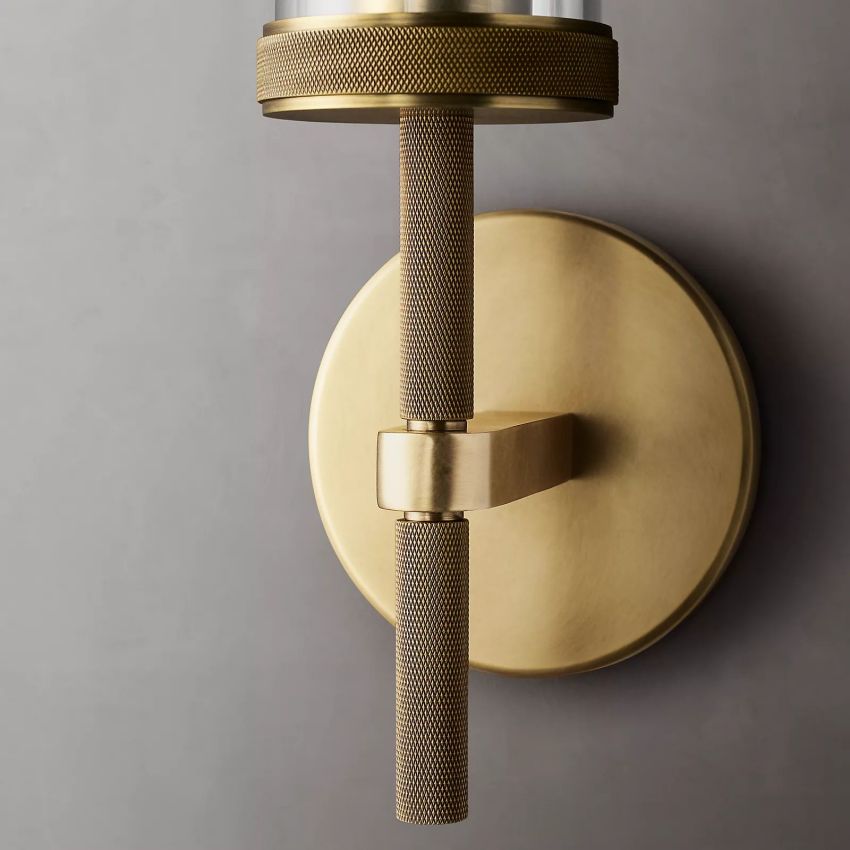 Lambe Knurled Grand Wall Sconce