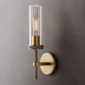 Lambe Knurled Wall Sconce 14"H