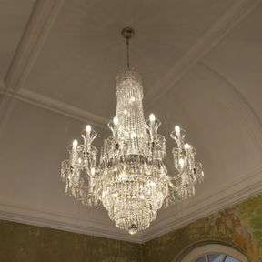 Aria Lanceur 22 Crystal Glass Chandelier