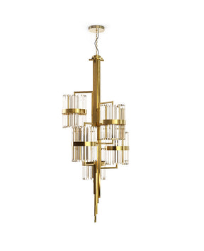 Luxury Liberty 40 Light Crystal Modern Chandelier