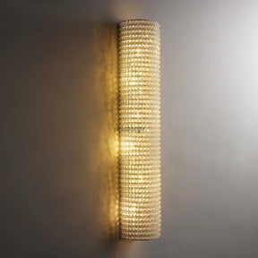 Aria Sparkle Crystal Smoke Wall Sconce