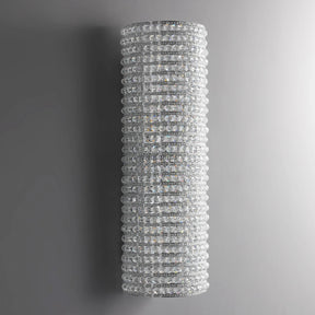 Aria Sparkle Crystal Smoke Wall Sconce