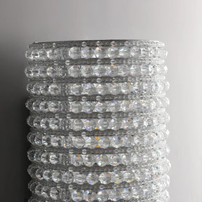 Aria Sparkle Crystal Smoke Wall Sconce