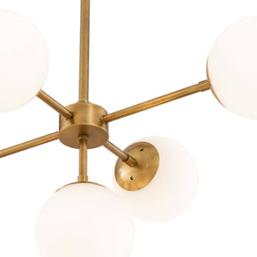 Tortora Modern Brass Chandelier- Brass