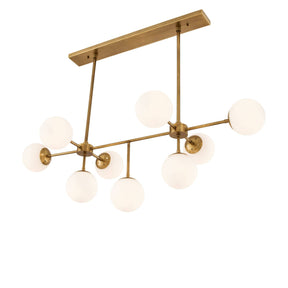 Tortora Modern Brass Chandelier- Brass