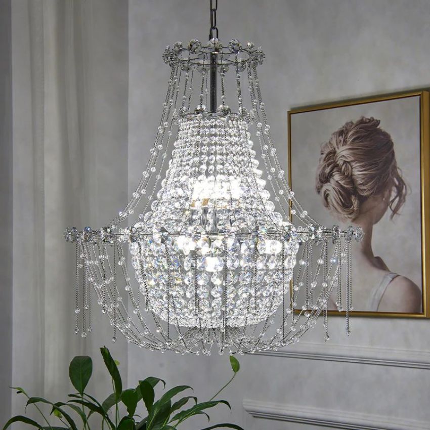 Yolanda Empire Crystal Chandelier