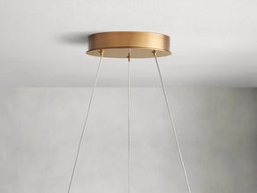 Lyla 2-Tiered Halo Chandelier