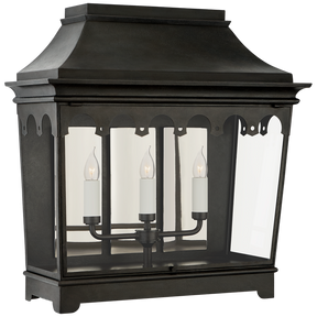 Rosedale Classic Wide 3/4 Wall Lantern Outdoor