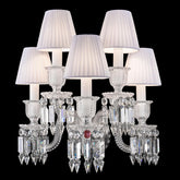 Luxury Baccarat Zenith Crystal Wall Sconces