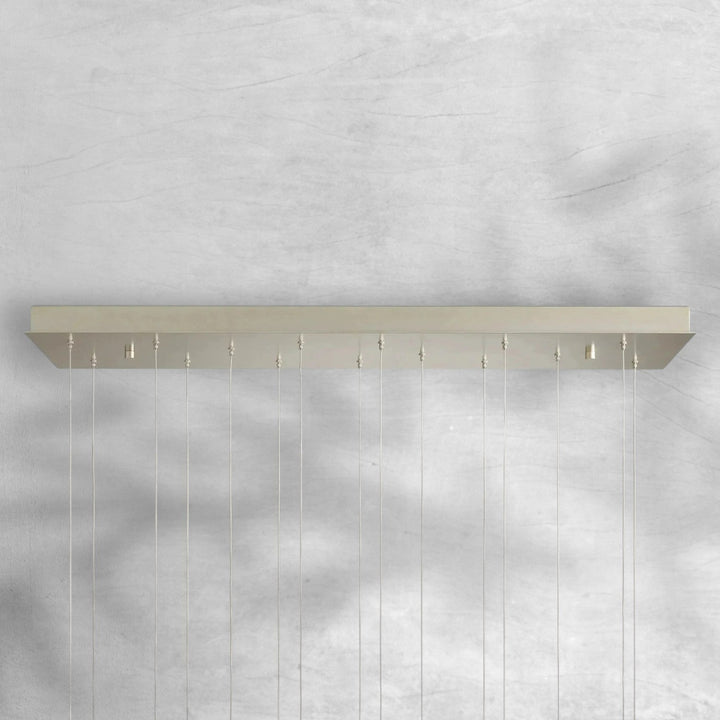 Maeva Rectangular Chandelier 15/30 Light - Arialamps