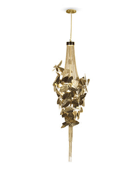 Luxury McQueen 6 Light Crystal Pendant