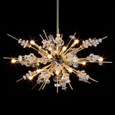 Neoclassicism 16 Light Modern Brass Chandelier - Lobmeyr