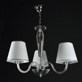 Aria Modern 3 Light Crystal Chandelier