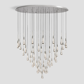 Solitaire Round Chandelier  58"D