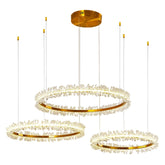 Nolan Halo Crystal Chandelier