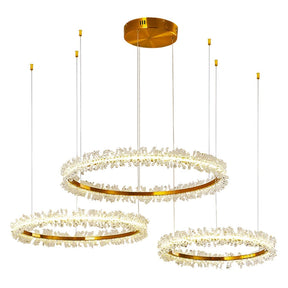 Nolan Halo Crystal Chandelier