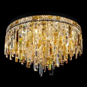 Aria Napoli 8 Modern Crystal Glass Chandelier