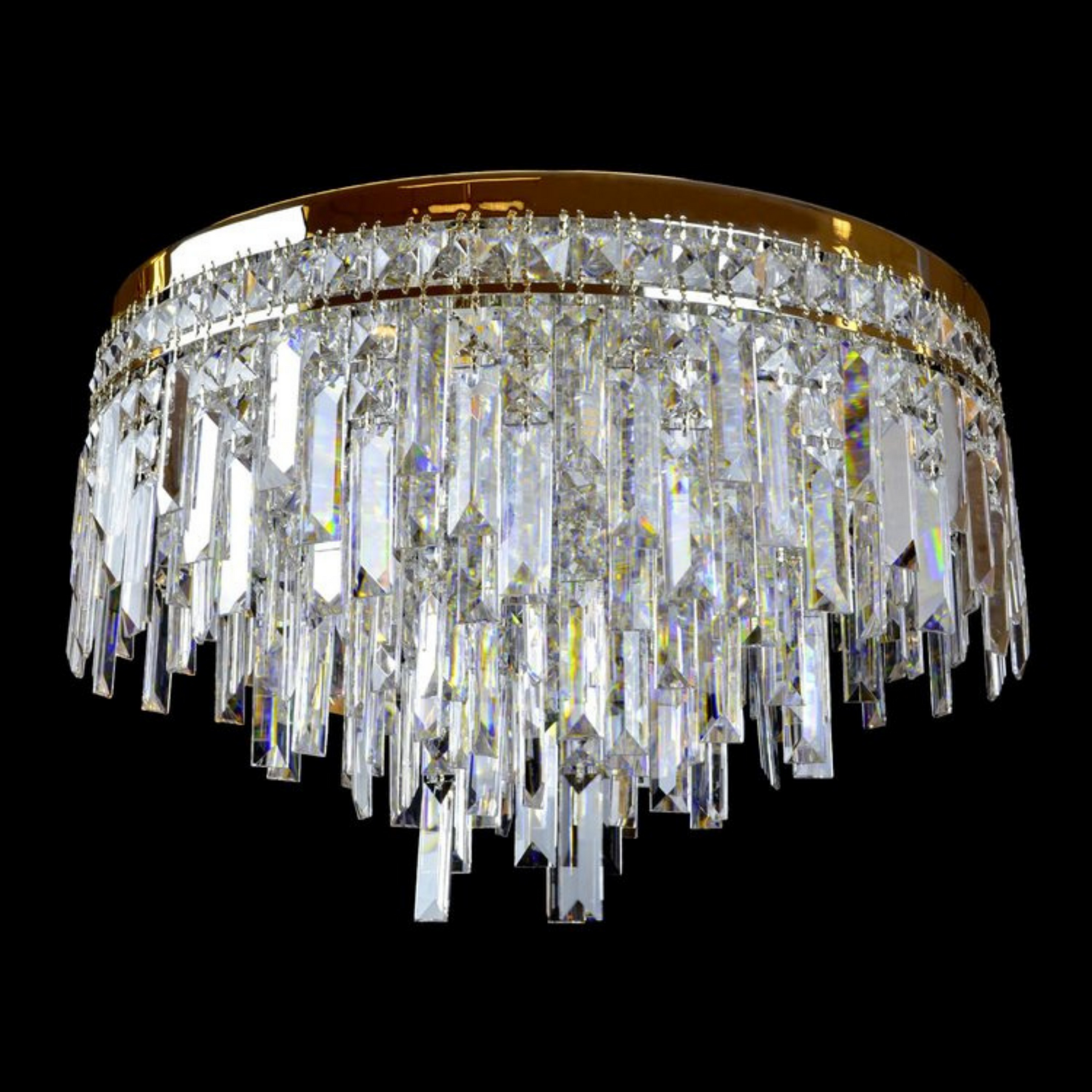 Aria Napoli 8 Modern Crystal Glass Chandelier