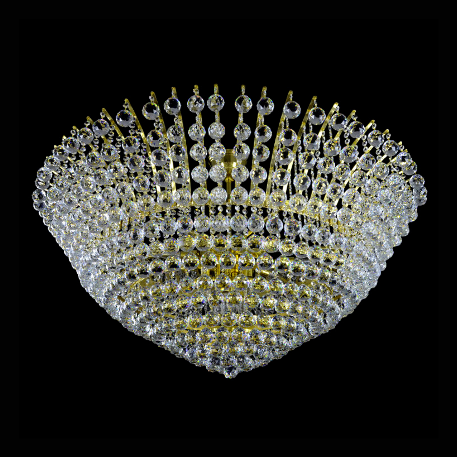 Aria Nice 15 Crystal Glass Chandelier