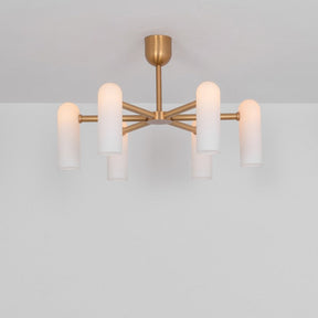 Tortora Round Modern Brass Chandelier S/M/L