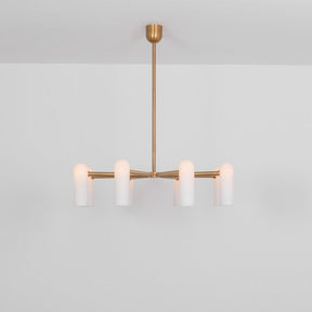 Tortora Round Modern Brass Chandelier S/M/L