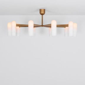 Tortora Round Modern Brass Chandelier S/M/L