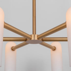 Tortora Round Modern Brass Chandelier S/M/L