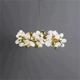 Aria Post Modern Round Grape Branch Chandelier