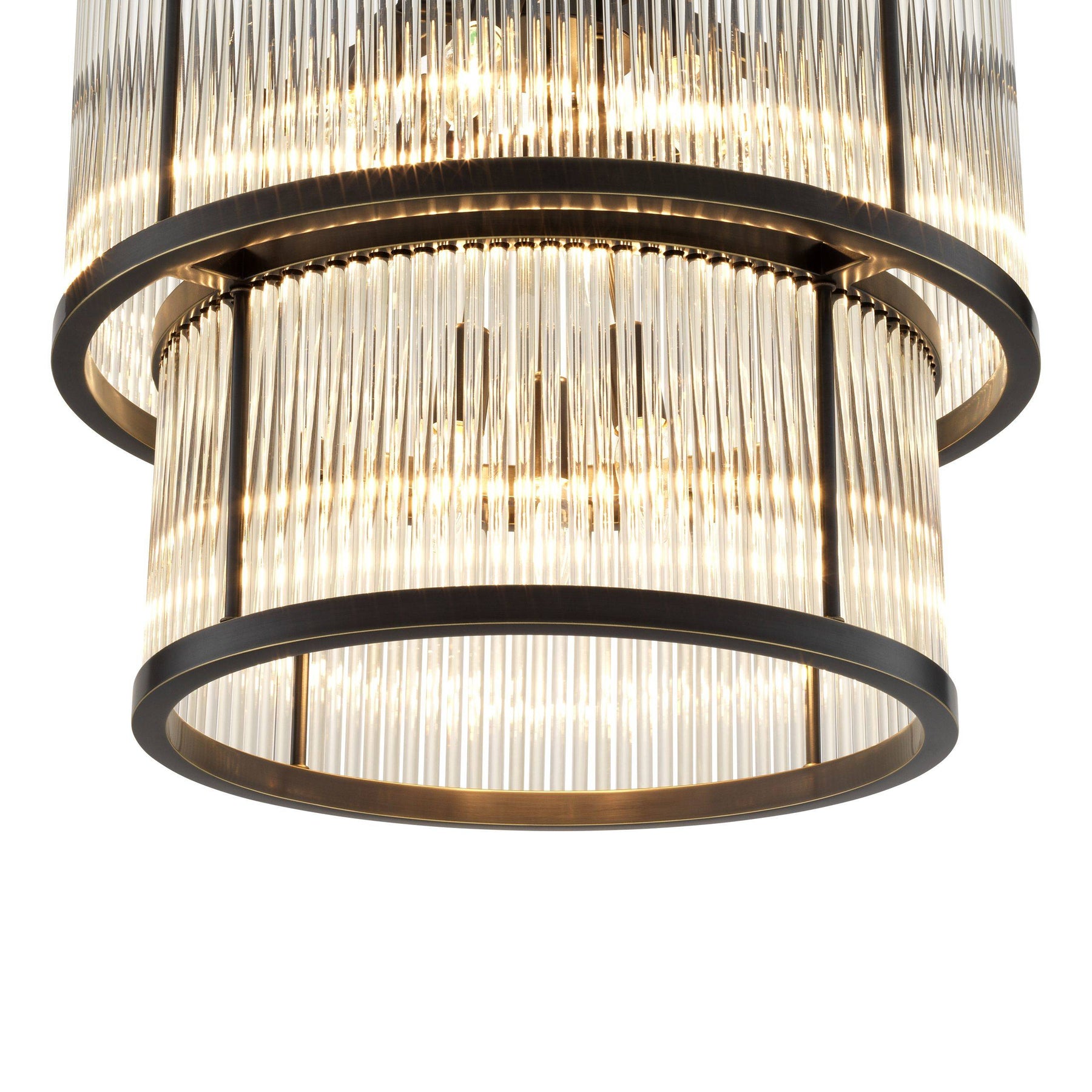 Pasadena Modern Chandelier - [Bronze/Nickel] 