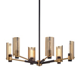 Eternity Modern Brass Chandelier 2 Sizes