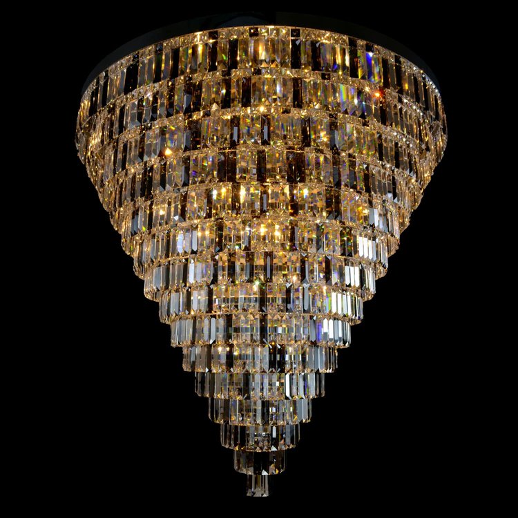 Aria Porto XL 16 Modern Chandelier (Silver)