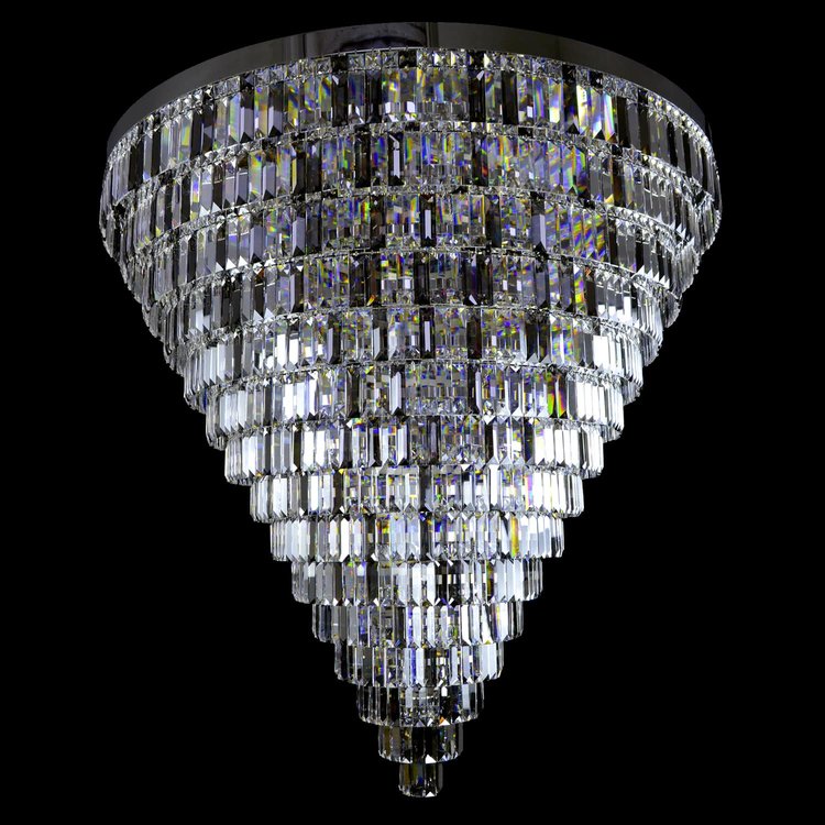 Aria Porto XL 16 Modern Chandelier (Silver)