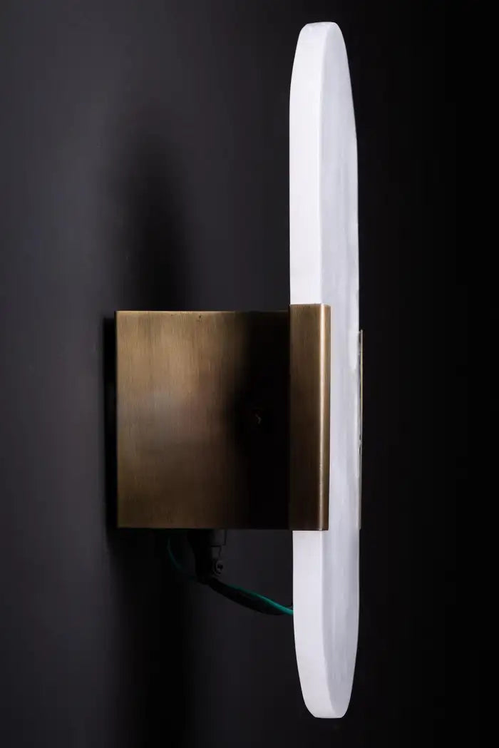 Aria Alabaster Wall Light