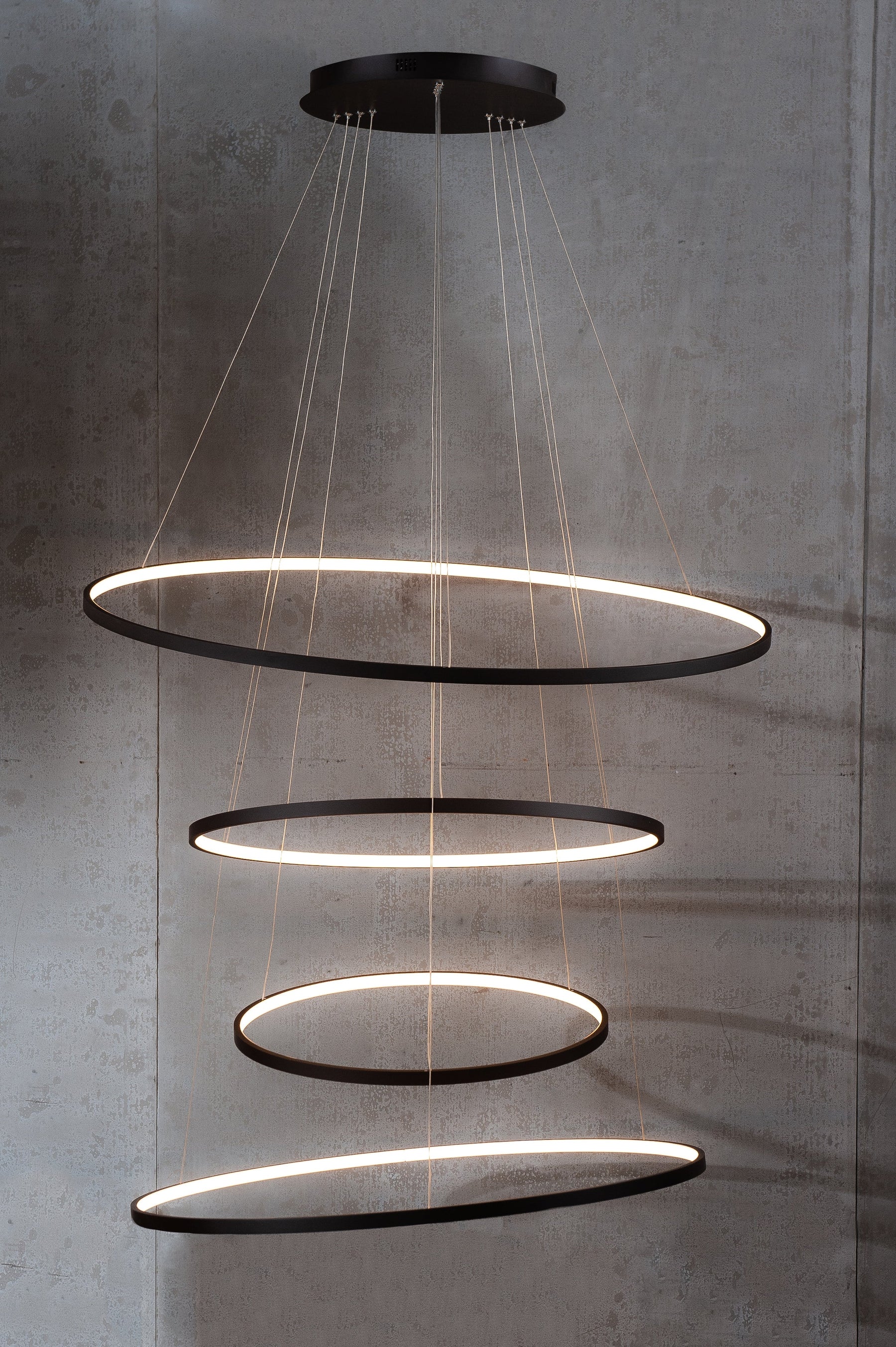 Aria Quentin Hoop Chandelier