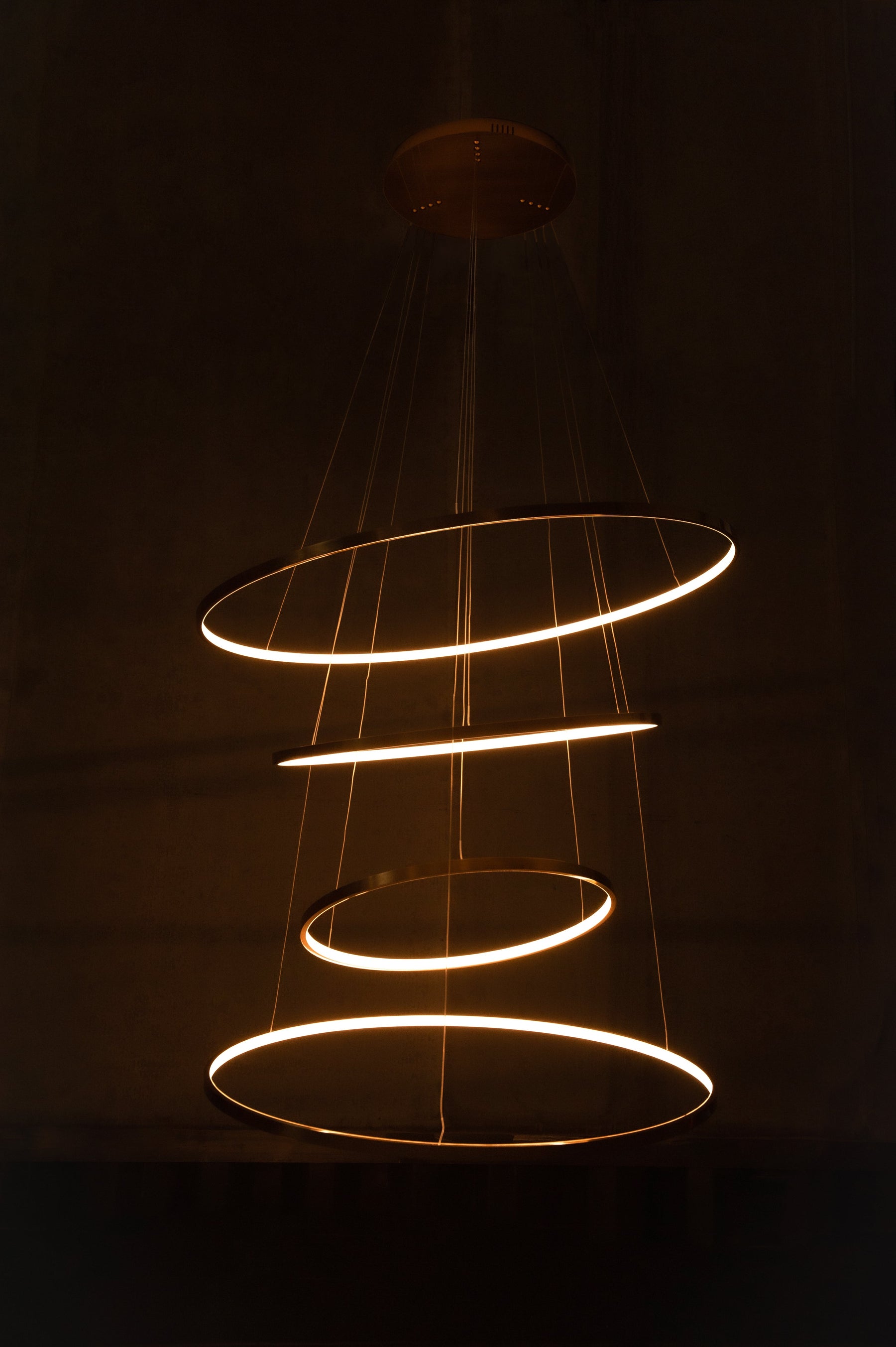 Aria Quentin Hoop Chandelier