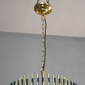 Emile Industrial Wind Round Chandelier 24" 32" 42"