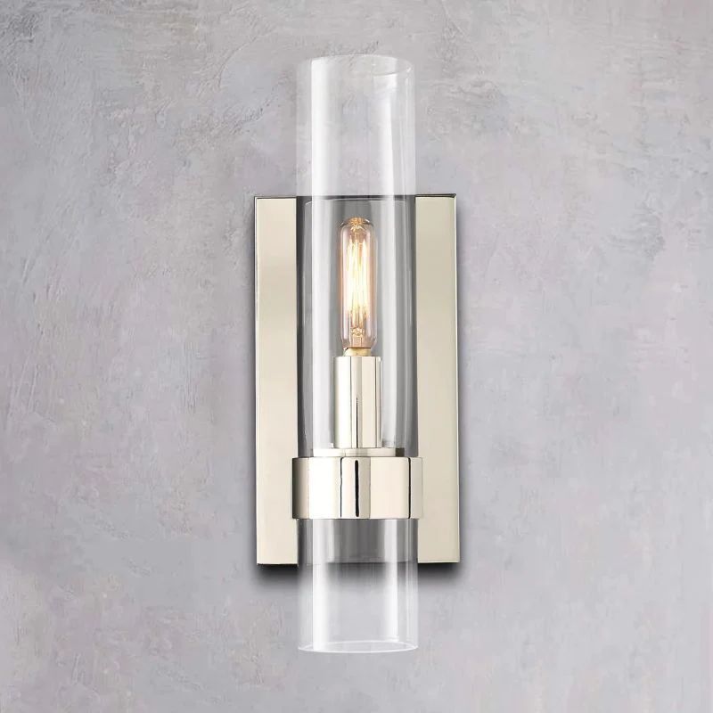 Aria Rachel Modern Glass Wall Sconce