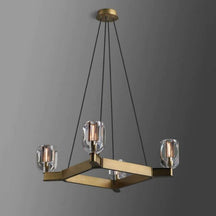 Aria Raibero 4 Ligtht Square Chandelier