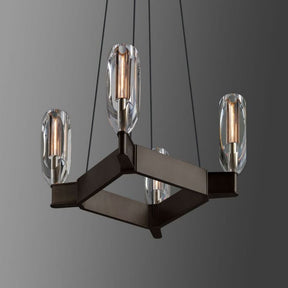 Aria Raibero 4 Ligtht Square Chandelier