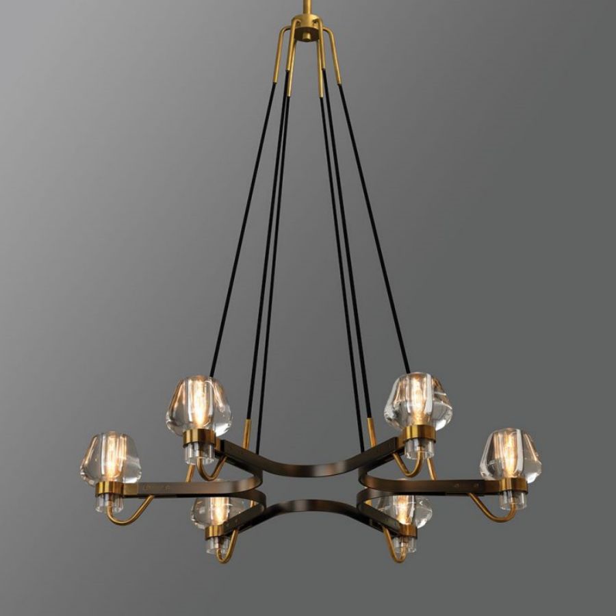 Aria Raibero 6 Light Chandelier