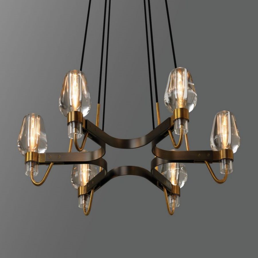 Aria Raibero 6 Light Chandelier