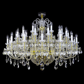 Aria Reign 49 Crystal Chandelier (Gold/Silver)